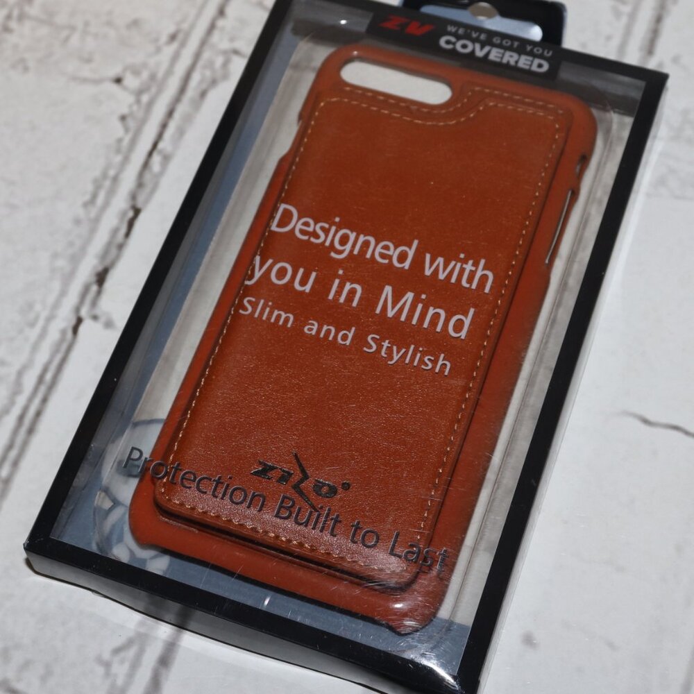 🤎 iPhone 6/7 Plus Protective Case · Slim Brown Cover · New in Package